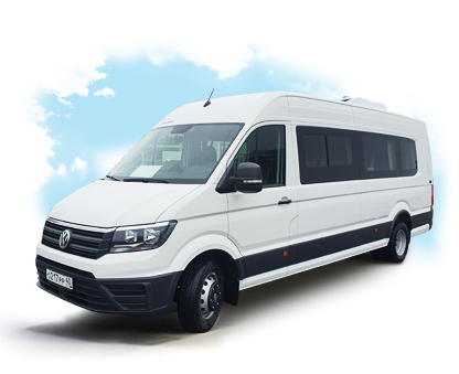 МИКРОАВТОБУС ТУРИСТИЧЕСКОГО КЛАССА VOLKSWAGEN CRAFTER №217, 19 мест.