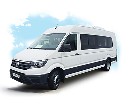 МИКРОАВТОБУС ТУРИСТИЧЕСКОГО КЛАССА VOLKSWAGEN CRAFTER №217, 19 мест.